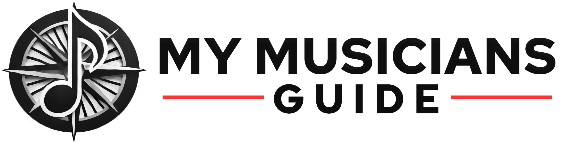 Logo of the company called my musicians guide