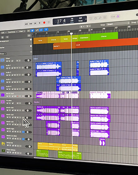 in logic pro mixen