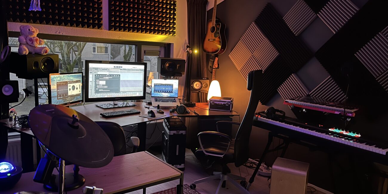 Opname studio voor muziek in Assen van My Musicians Guide
