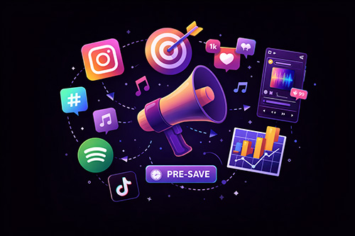 Marketing en strategie voor muziek release